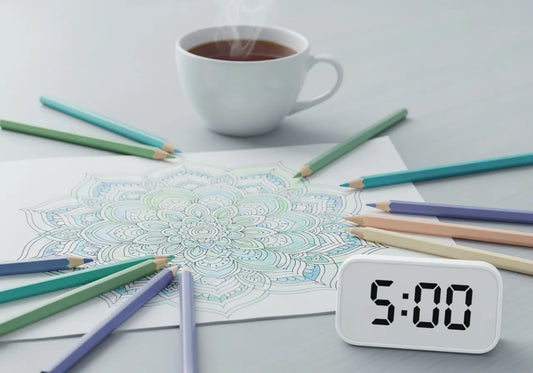 5-Minute Coloring: Quick Meditation for Daily Stress