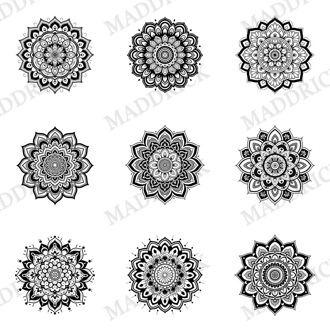Mandala Coloring Pages | Intricate Printable Adult Coloring Book PDF