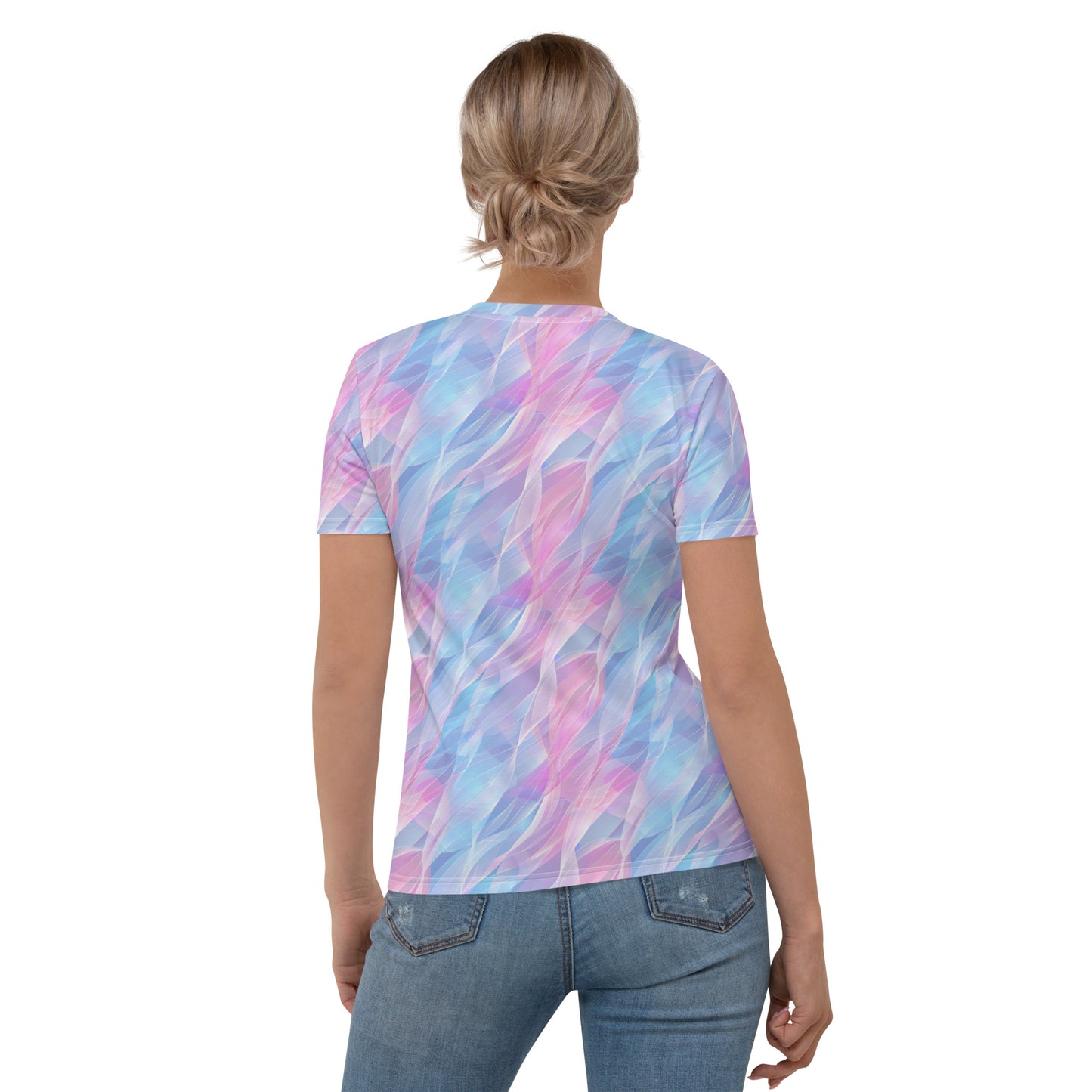 Pastel blue and pink Women's T-shirt