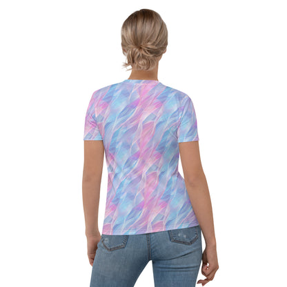 Pastel blue and pink Women's T-shirt