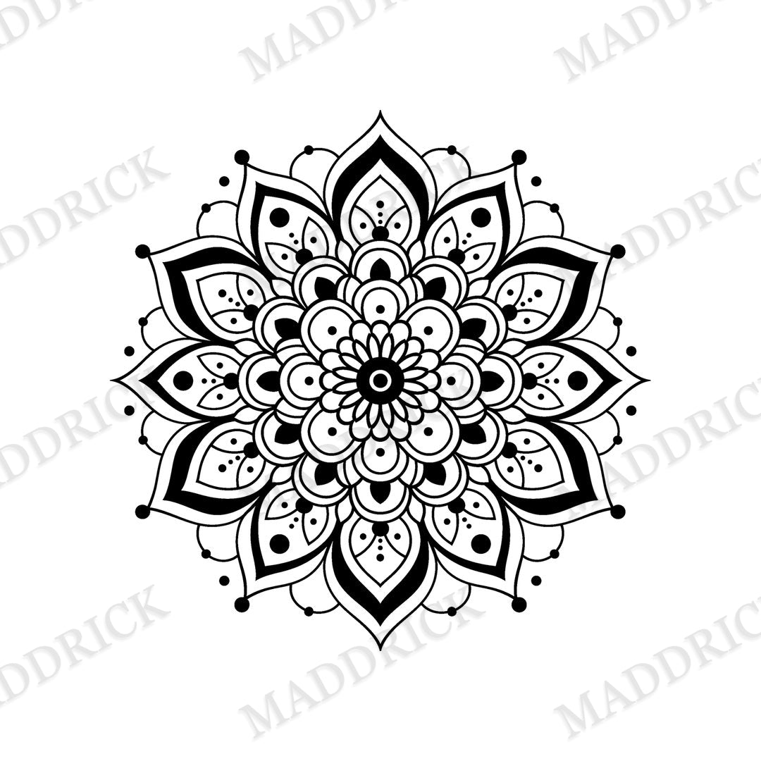 Mandala Coloring Pages | Intricate Printable Adult Coloring Book PDF
