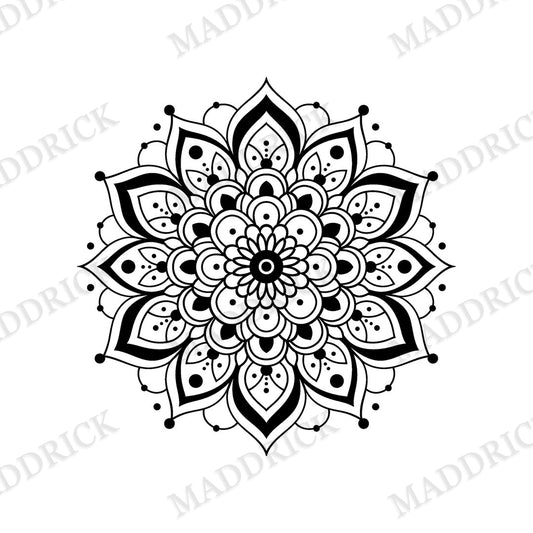 Mandala Coloring Pages | Intricate Printable Adult Coloring Book PDF