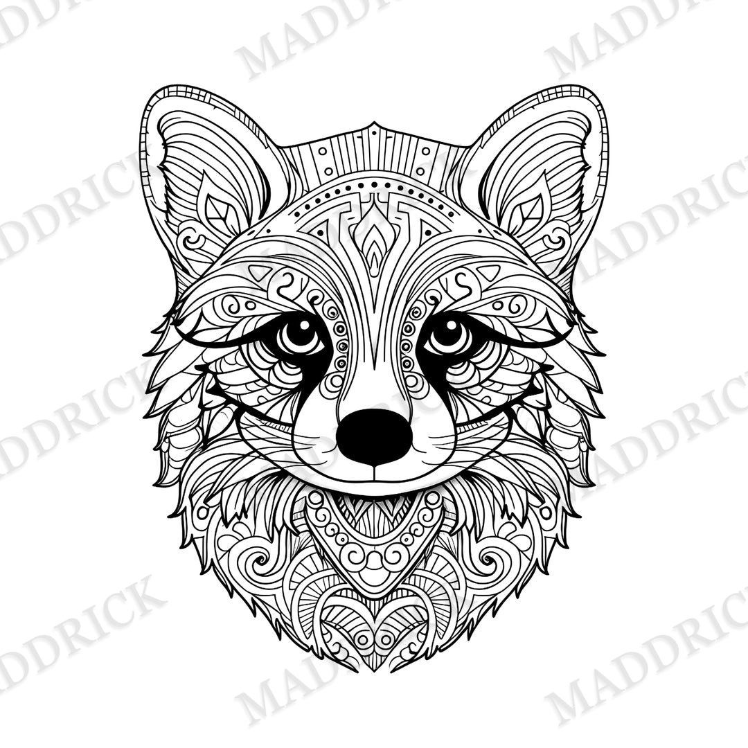 Free Animal Portraits Sampler — 3 Printable Coloring Pages