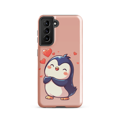 Cute penguin love Tough case for Samsung®